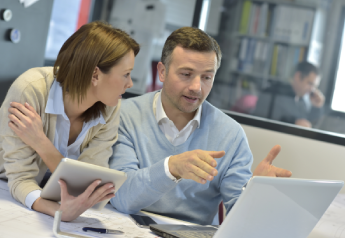 Cross-functional team aligning on communication and process to support business strategy