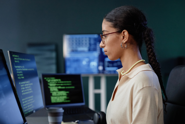 data consultant reviewing integration architecture and system connectivity as part of a data integration consulting engagement